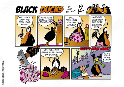 Black Ducks Comic Strip episode 34