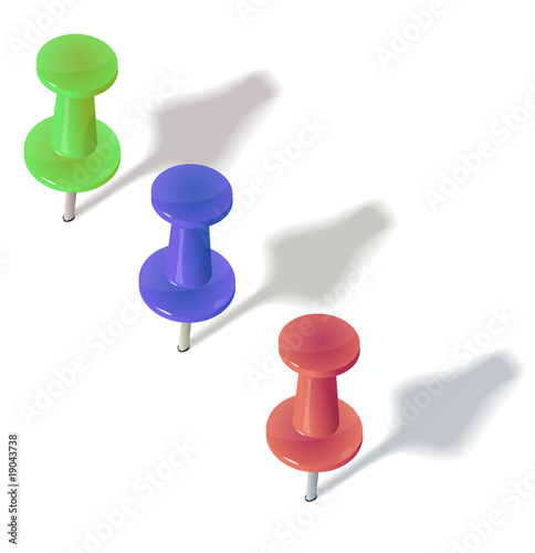 push pins