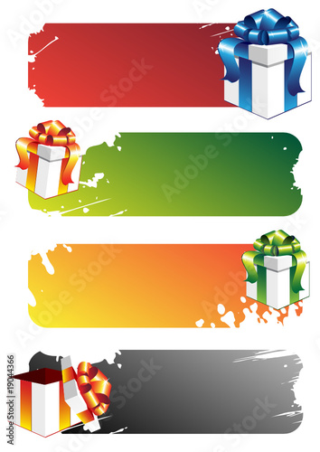 Colorful banners