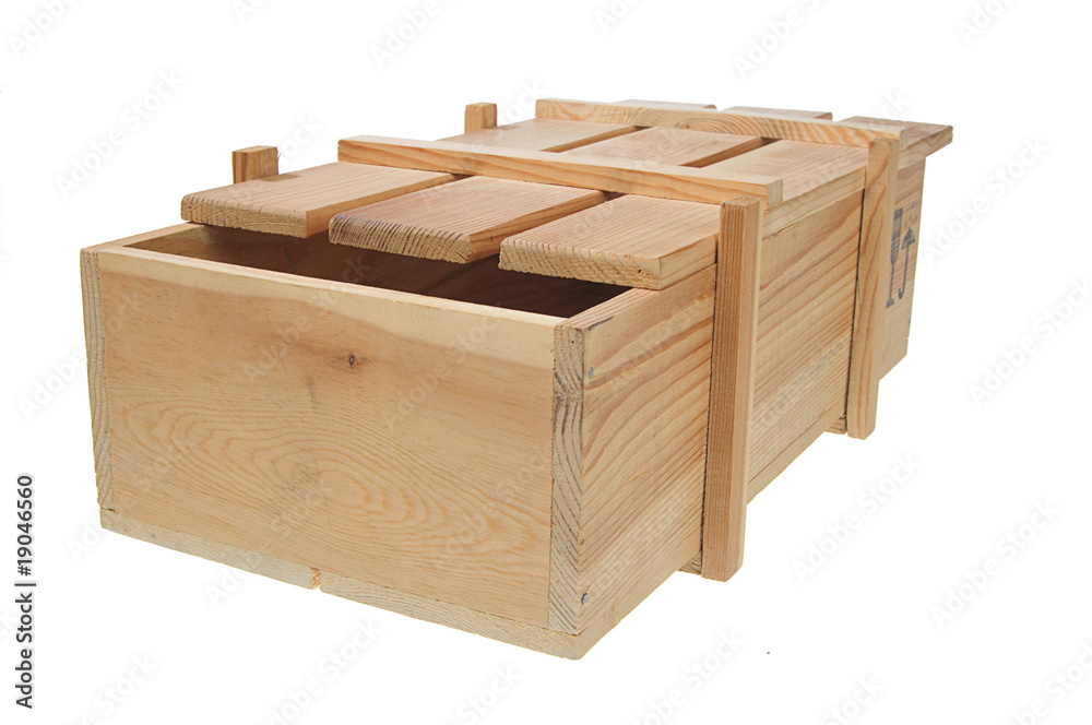 wooden box