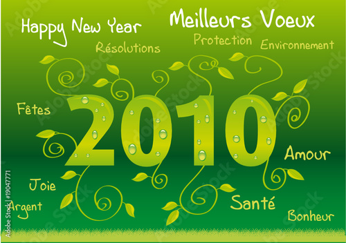 Bonne année 2010 - Ecologie et renouvellement