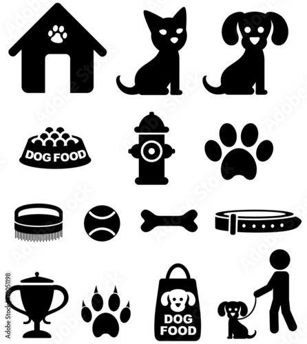 Dog icons