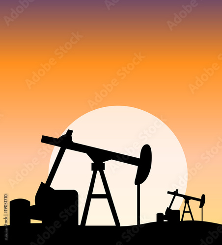 oil well plant drilling machine horse head