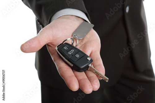 Handing over the car key © Brian Jackson