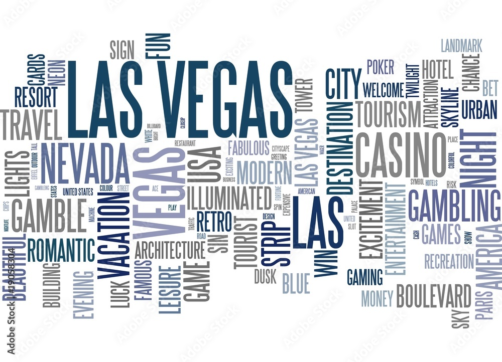 Fototapeta premium Las Vegas / USA (XtravaganT Abstract Design Wallpaper)