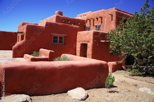 Bilde på lerret classic adobe house