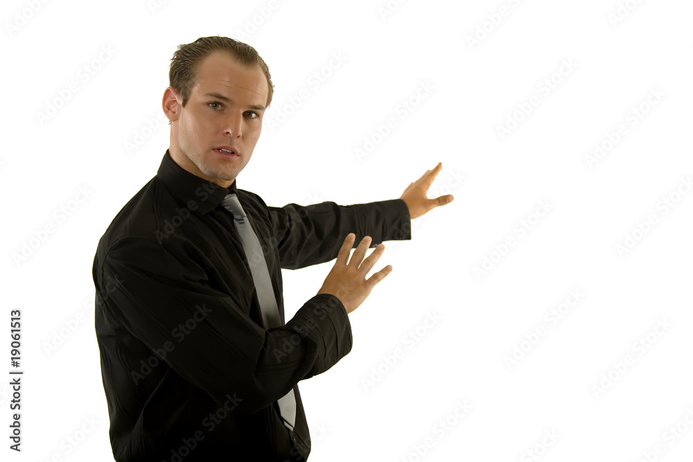 Successful young businessman Successful young businessman