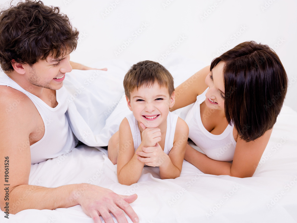 Happiness of the young family Happiness of the young family