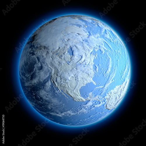 Fototapeta Naklejka Na Ścianę i Meble -  Winter Earth