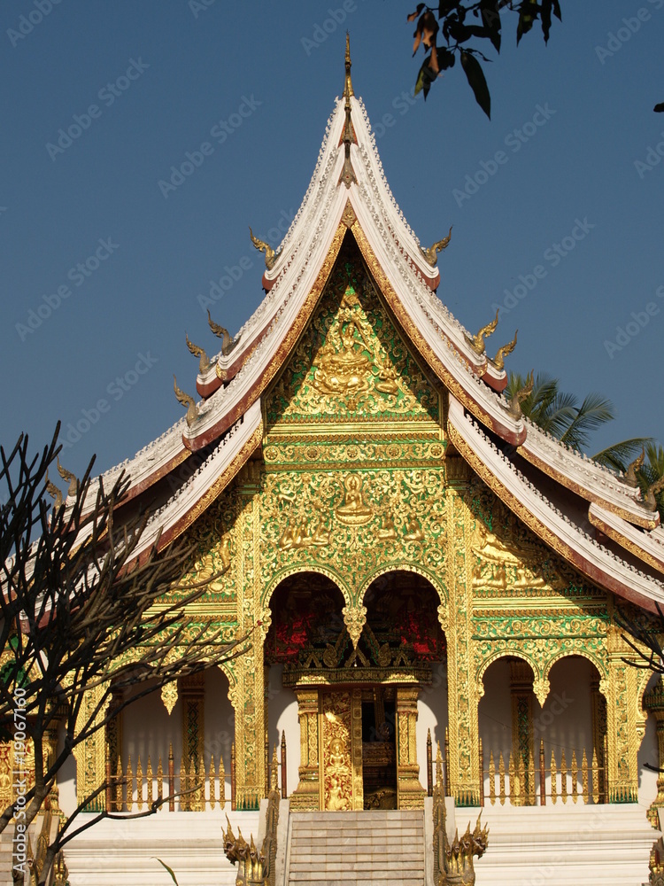 goldene Palast in Luang Prabang