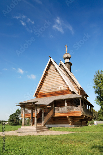 Old wooden church in Suzdal (Russia) © lite