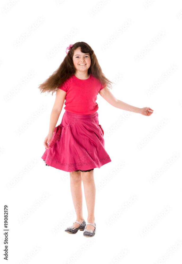 Fototapeta premium Cheerful girl