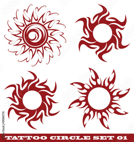 templates for tattoo and design on different topics