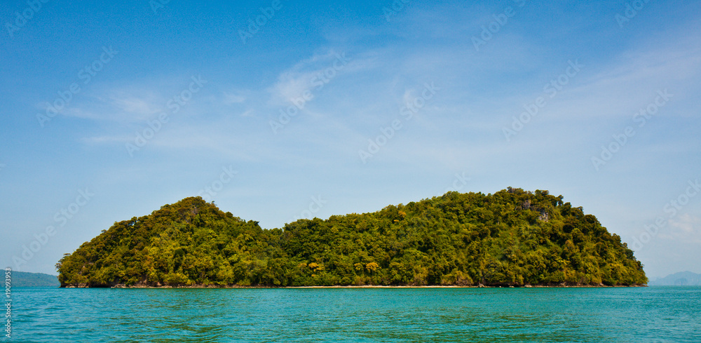 Tropical Island Panorama