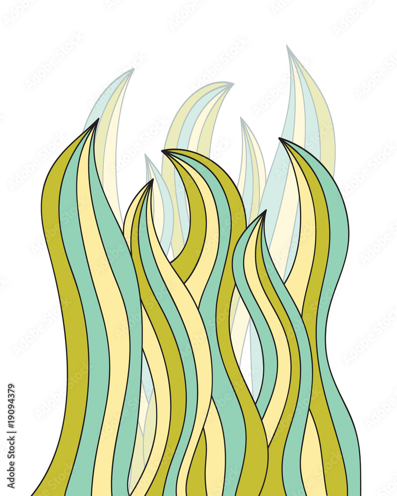 Naklejka premium Vector Floral Design