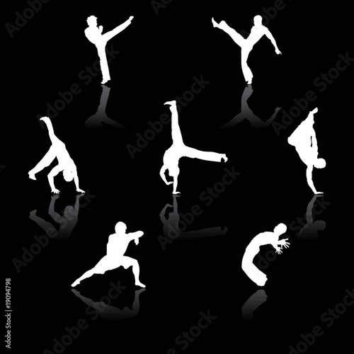 fighter silhouettes