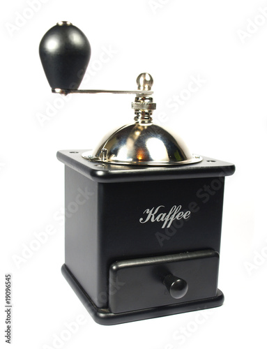 Vintage coffee grinder isol...