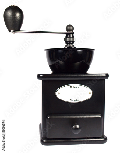 Vintage coffee grinder isol...
