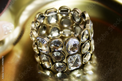 glamour shot of diamond bracelet