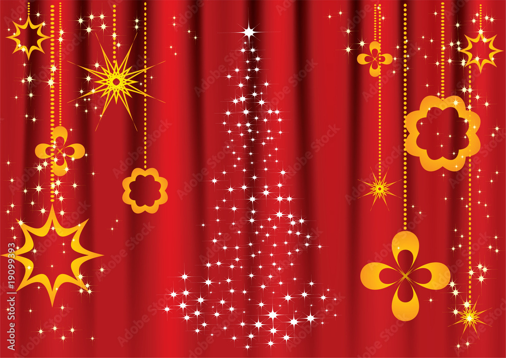 Vector Christmas background. Vector Christmas background.