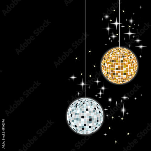 disco sphere - vector