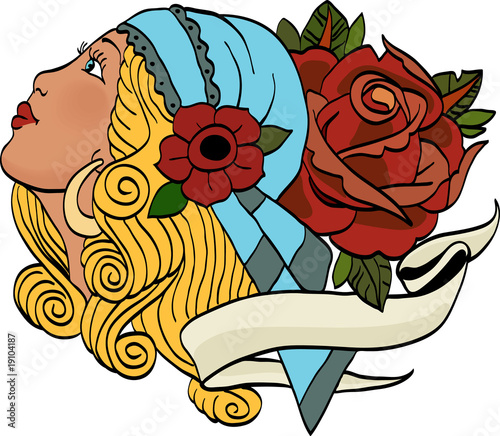 Flower power girl