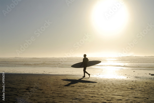Photography Surfers Sunset