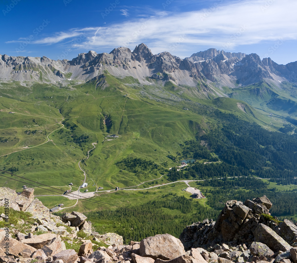 Naklejka premium Passo San Pellegrino