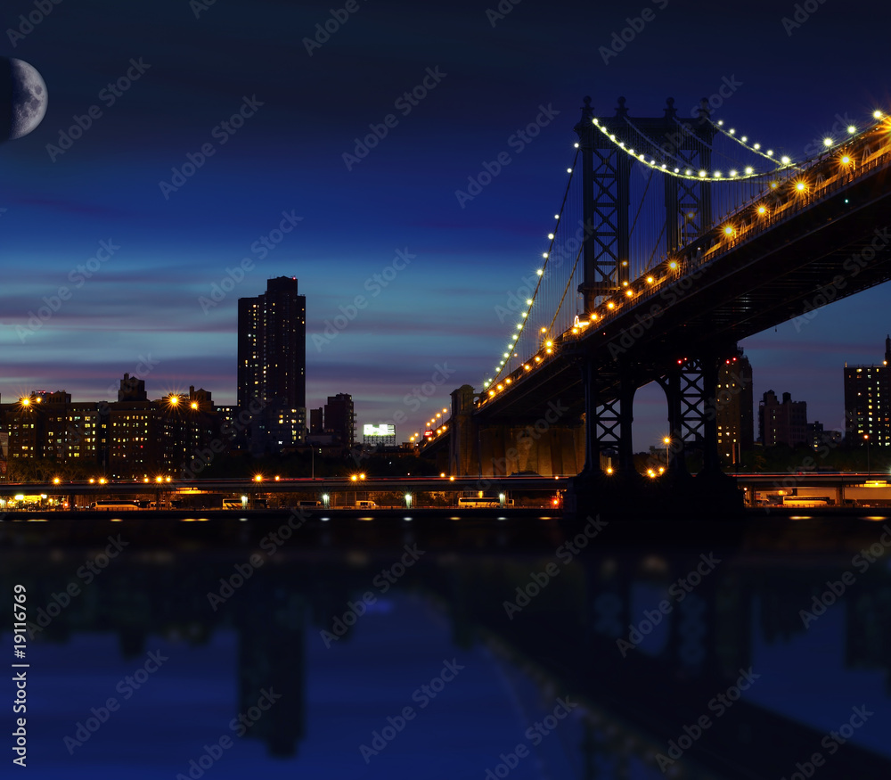 Fototapeta premium Manhattan bridge