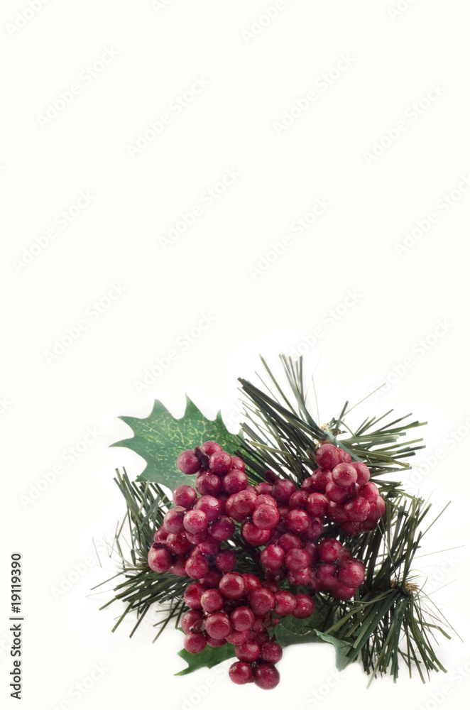 Christmas Decoration Isolated on White Christmas Decoration Isolated on White