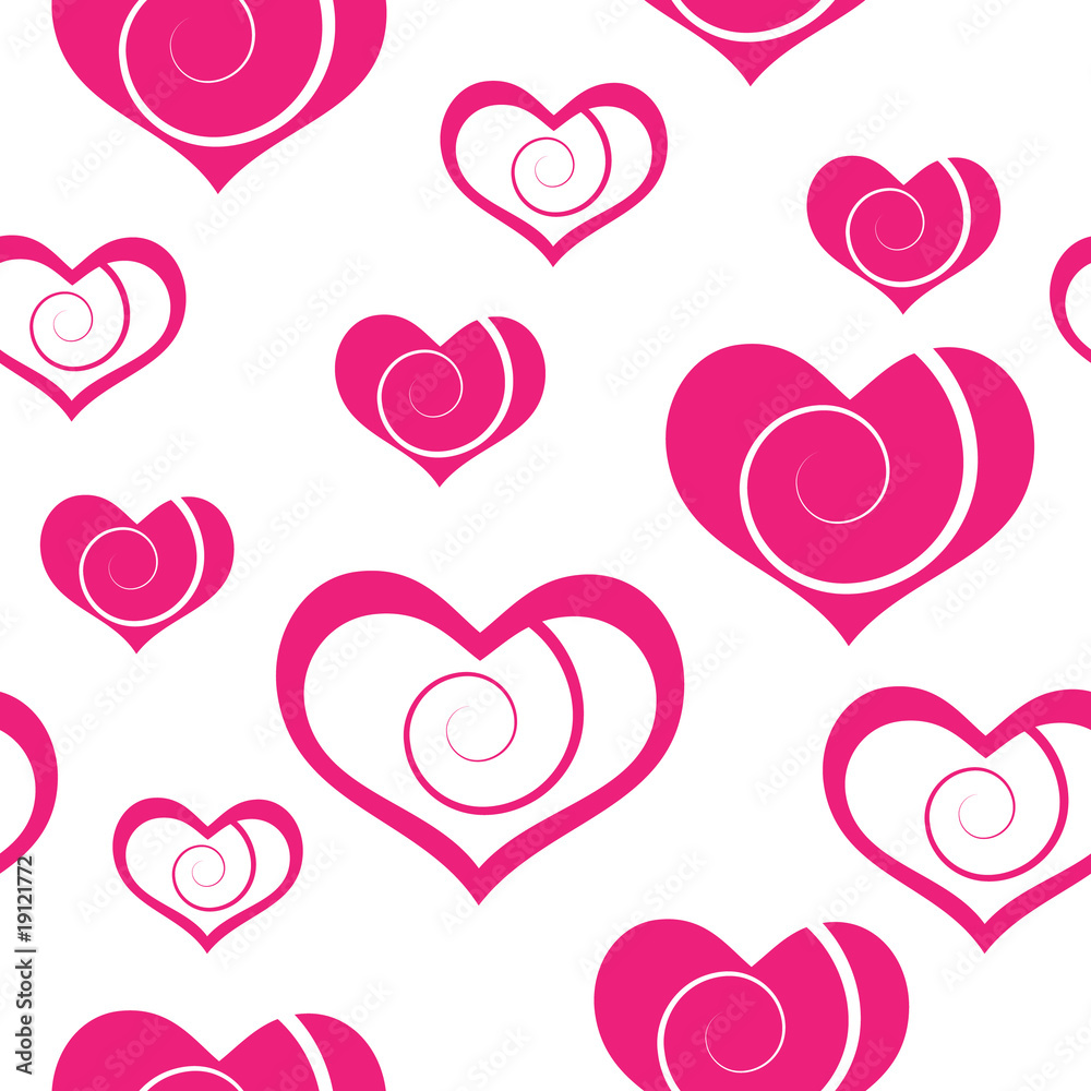 seamless pattern with hearts seamless pattern with hearts