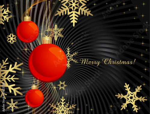 Christmas background set