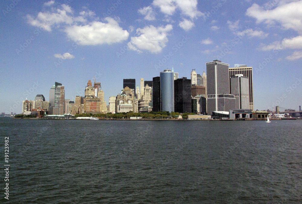 Naklejka premium Skyline New York