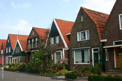 Traditional houses in the Netherlands