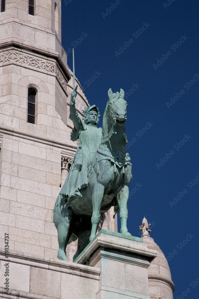 Fototapeta premium Joan of Arc statue