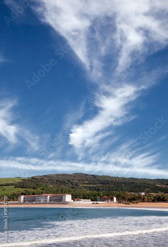 Gorliz beach view photo