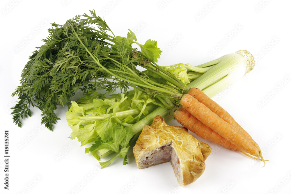 Pork Pie with Carrots and Celery Pork Pie with Carrots and Celery