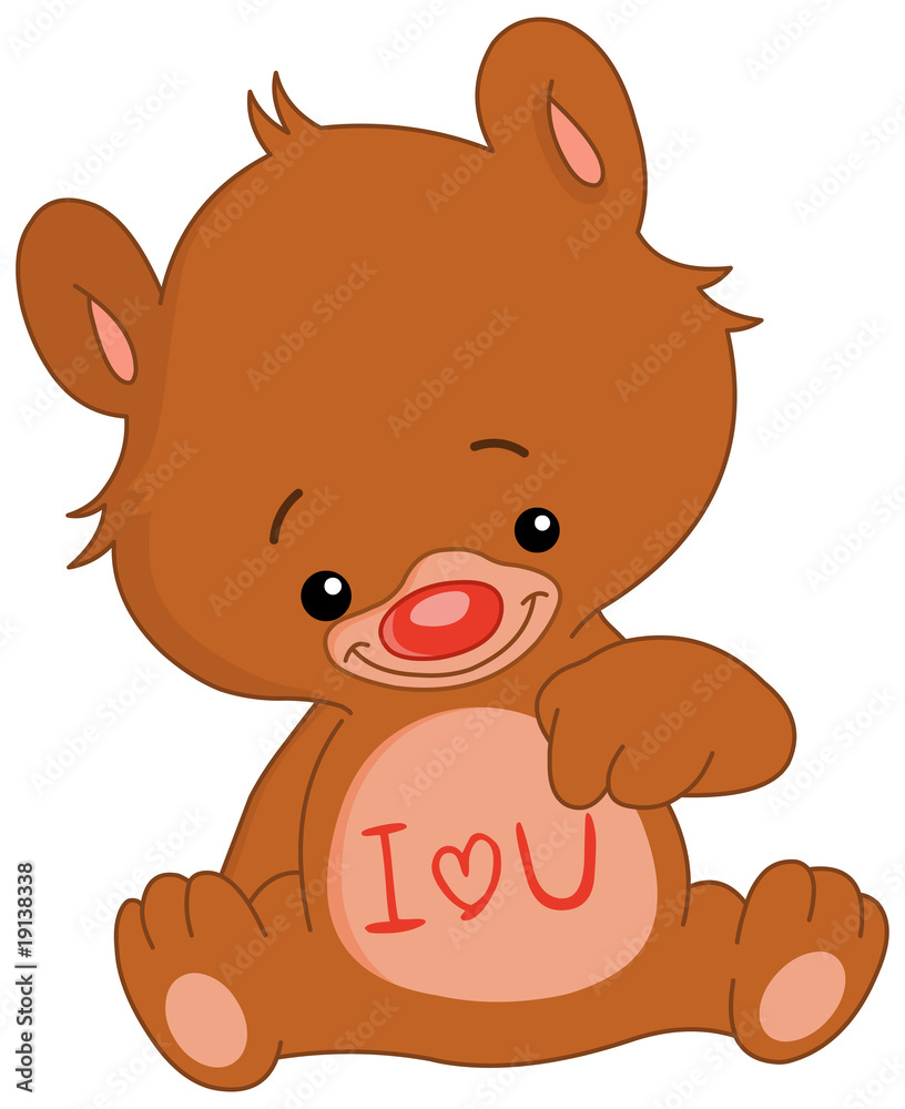 I love U teddy bear I love U teddy bear