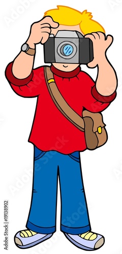 Cartoon photographer