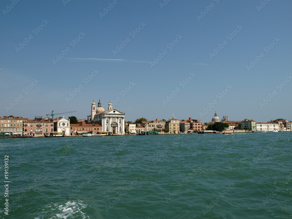 Venice - seen from the Giudecca canal.