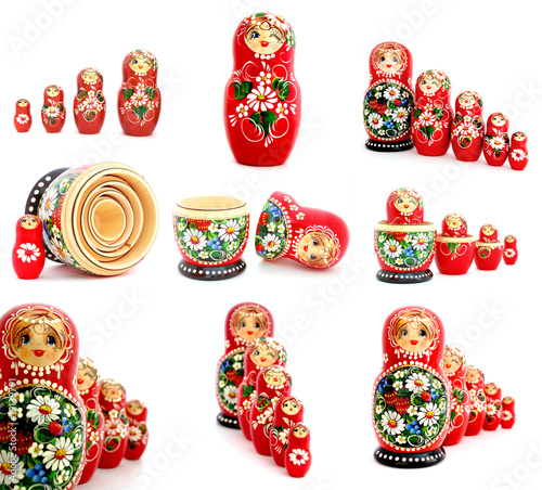 Tablou canvas Russian Nesting Dolls