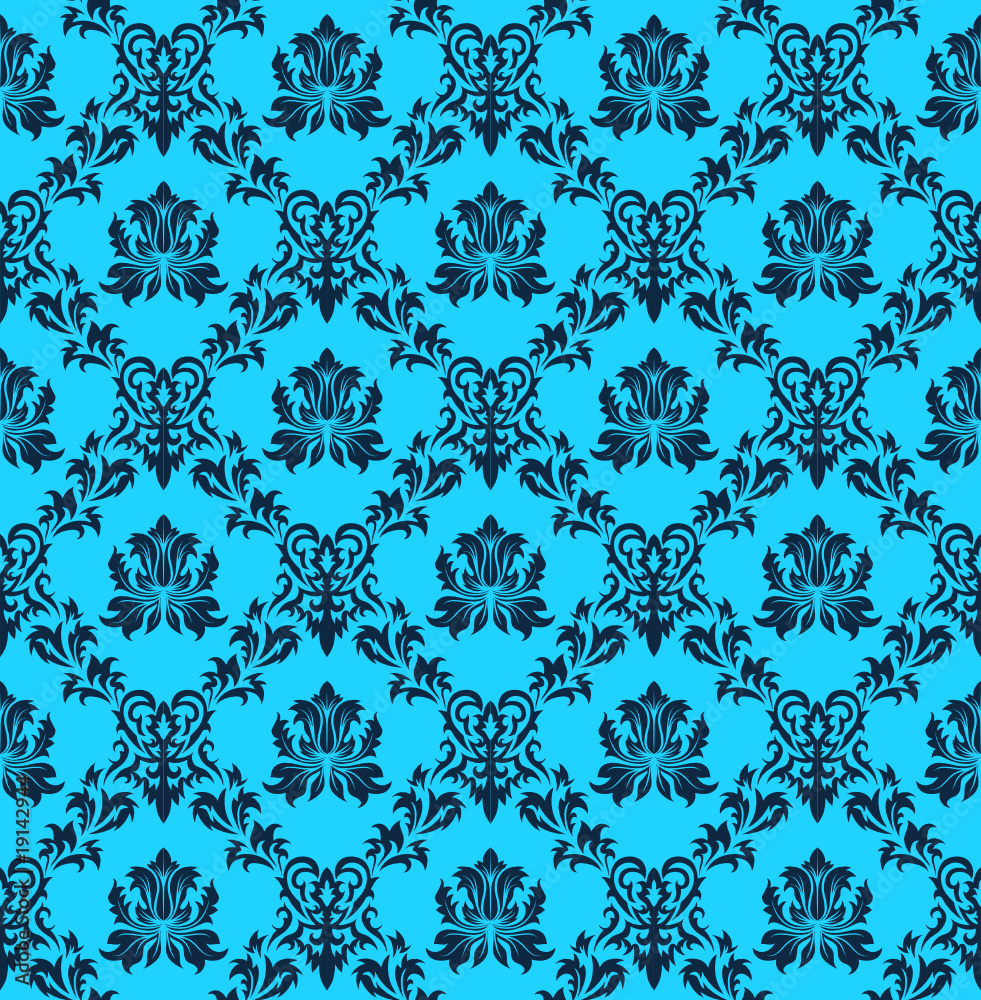 damask seamless pattern