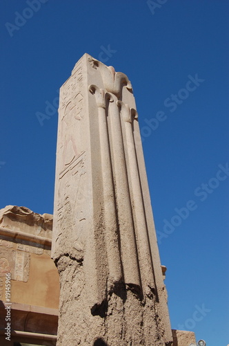 Egypt desert column photo