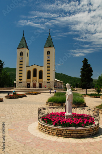 Medugorje church in Bosnia Herzegovina
