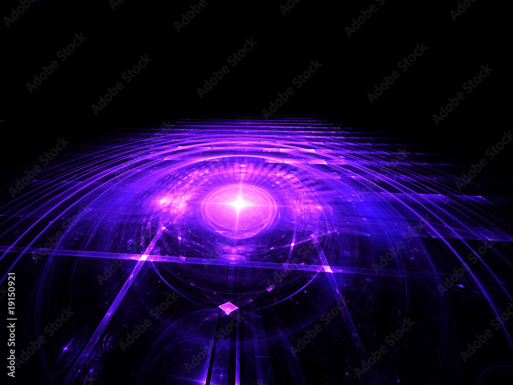 Fototapeta premium Abstract blue background