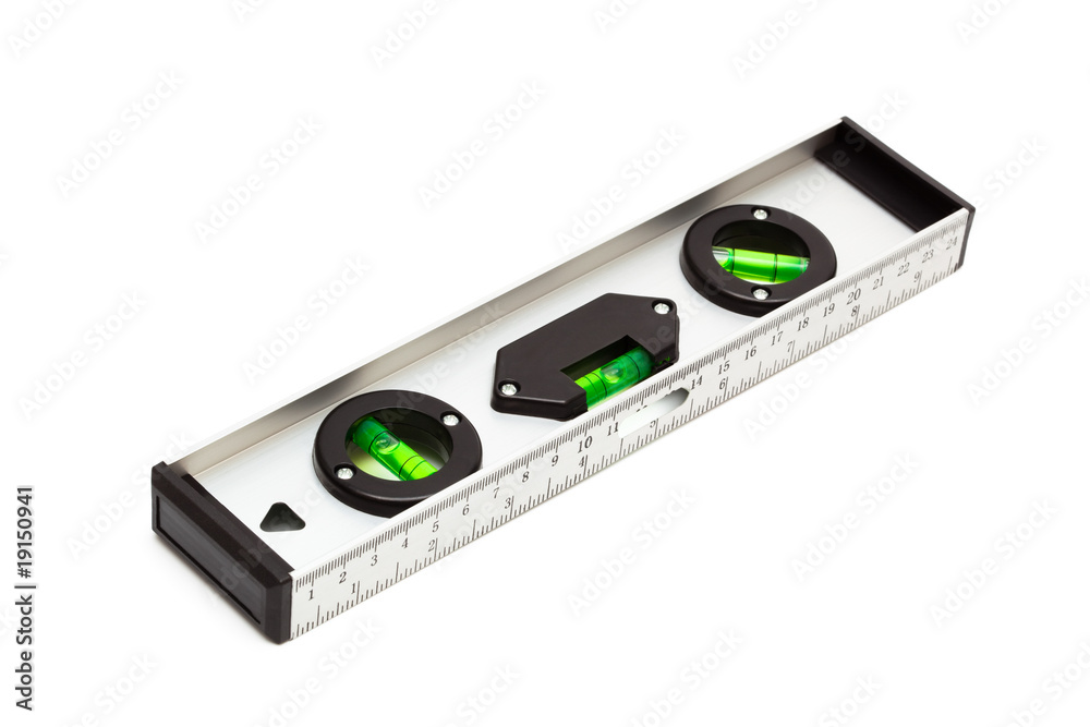 Fototapeta premium ruler with the level