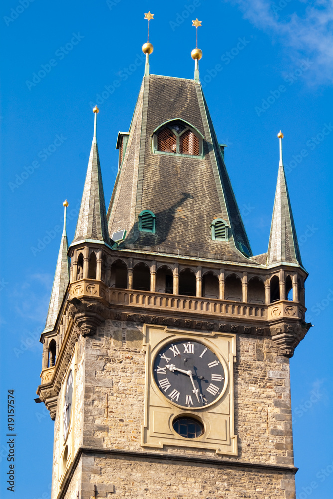 Ancient Watch tower in Prague