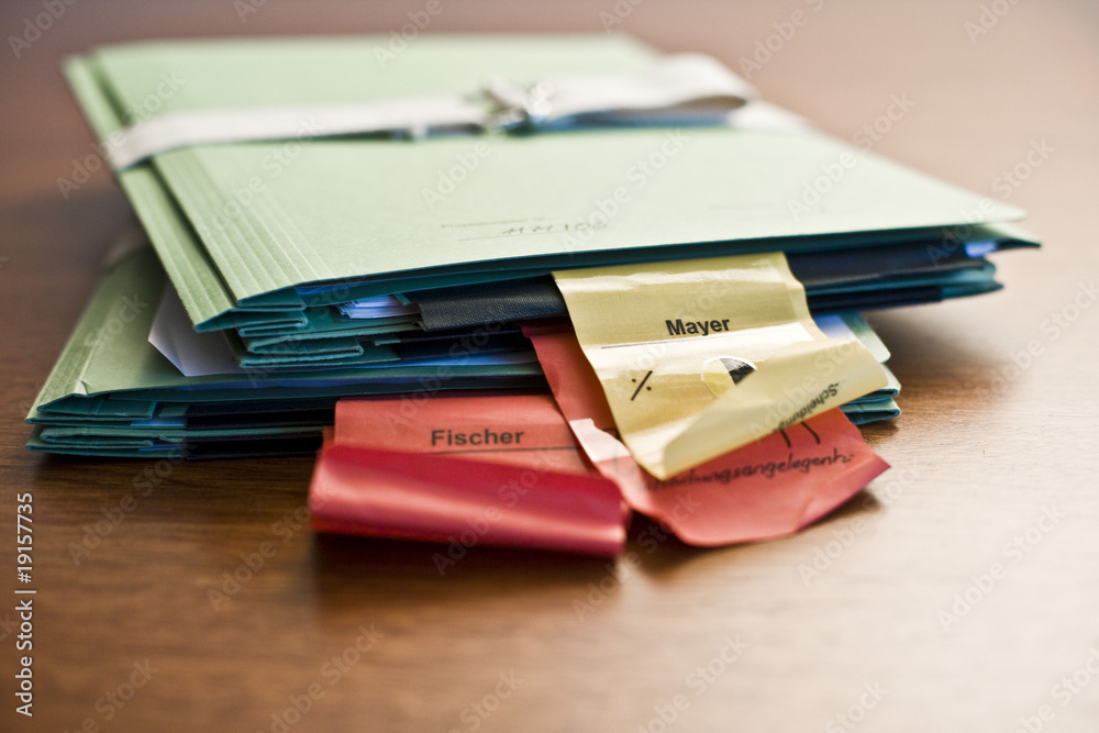 Fototapeta premium Aktenordner