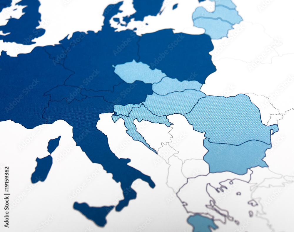 Obraz premium Map of Europe