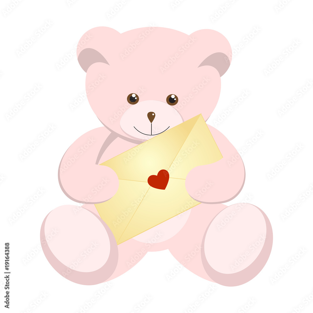 Pink teddy bear Pink teddy bear